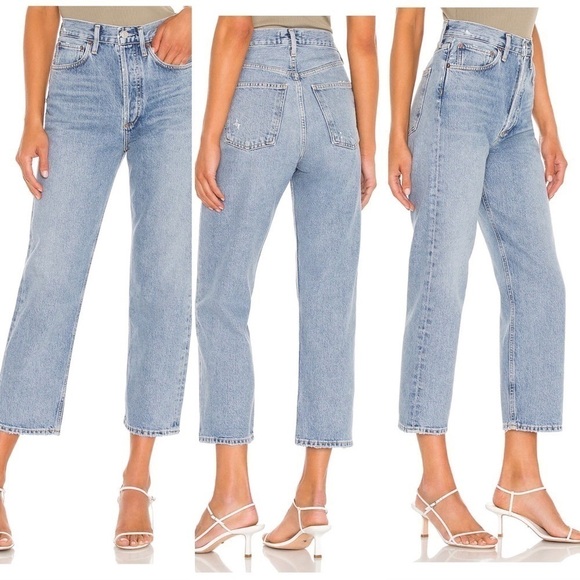 Agolde Jeans 90’s High Rise Straight Jeans 27 - Picture 11 of 11